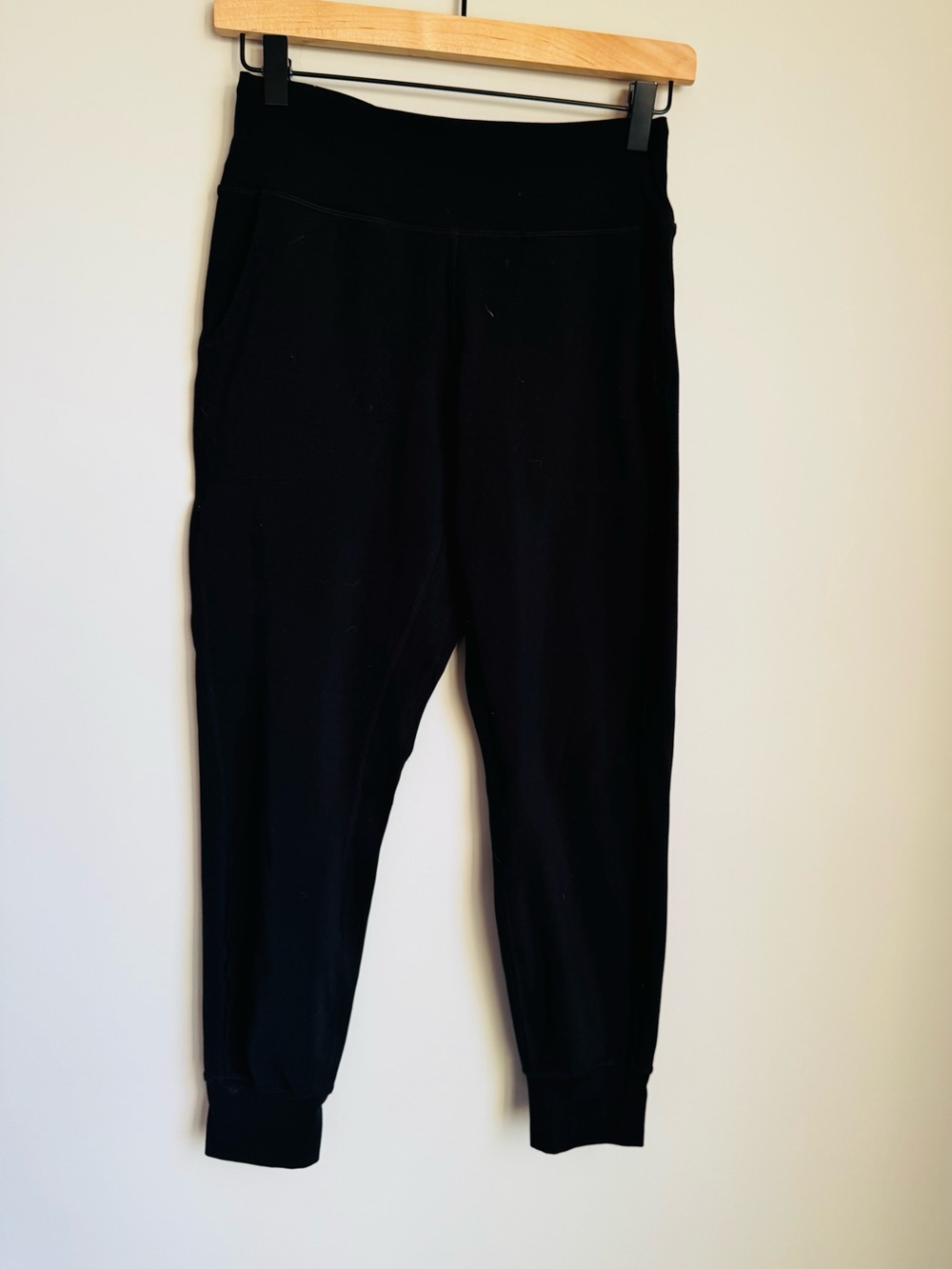 Senita Athletics Black Athleisure Joggers